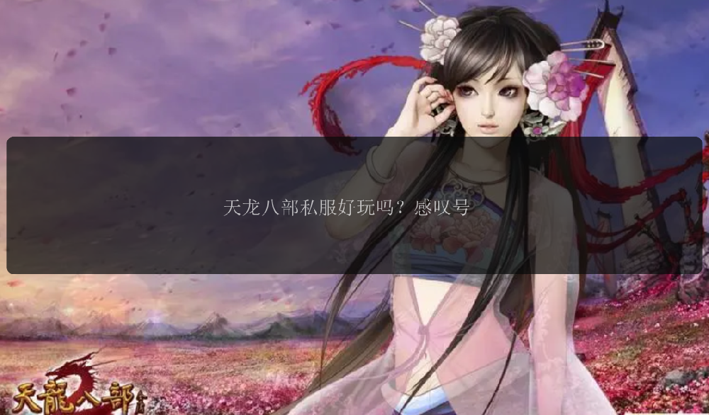 天龙八部私服好玩吗？感叹号